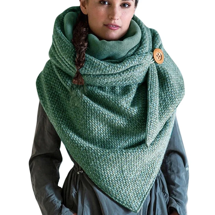 2021 Women Scarf Shawls Winter Warm Soft Printing Multifunction Shawls For Ladies Female Scarves