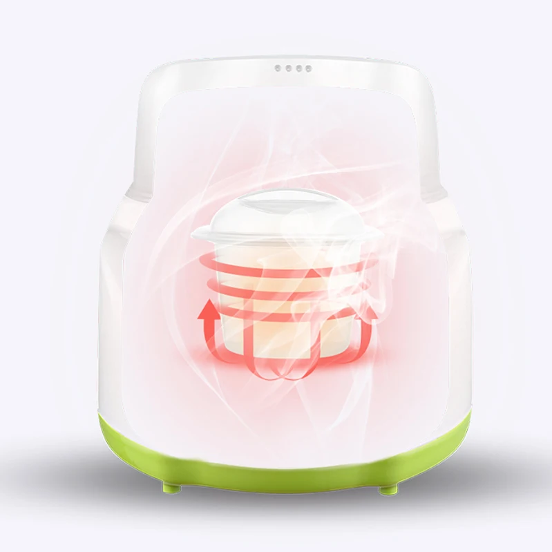 Baby Bottle Electric Steam Sterilizer and Dryer Sanitizer for Breast Pump Parts Pacifiers Bottle Steamer Box Fast Food Heater