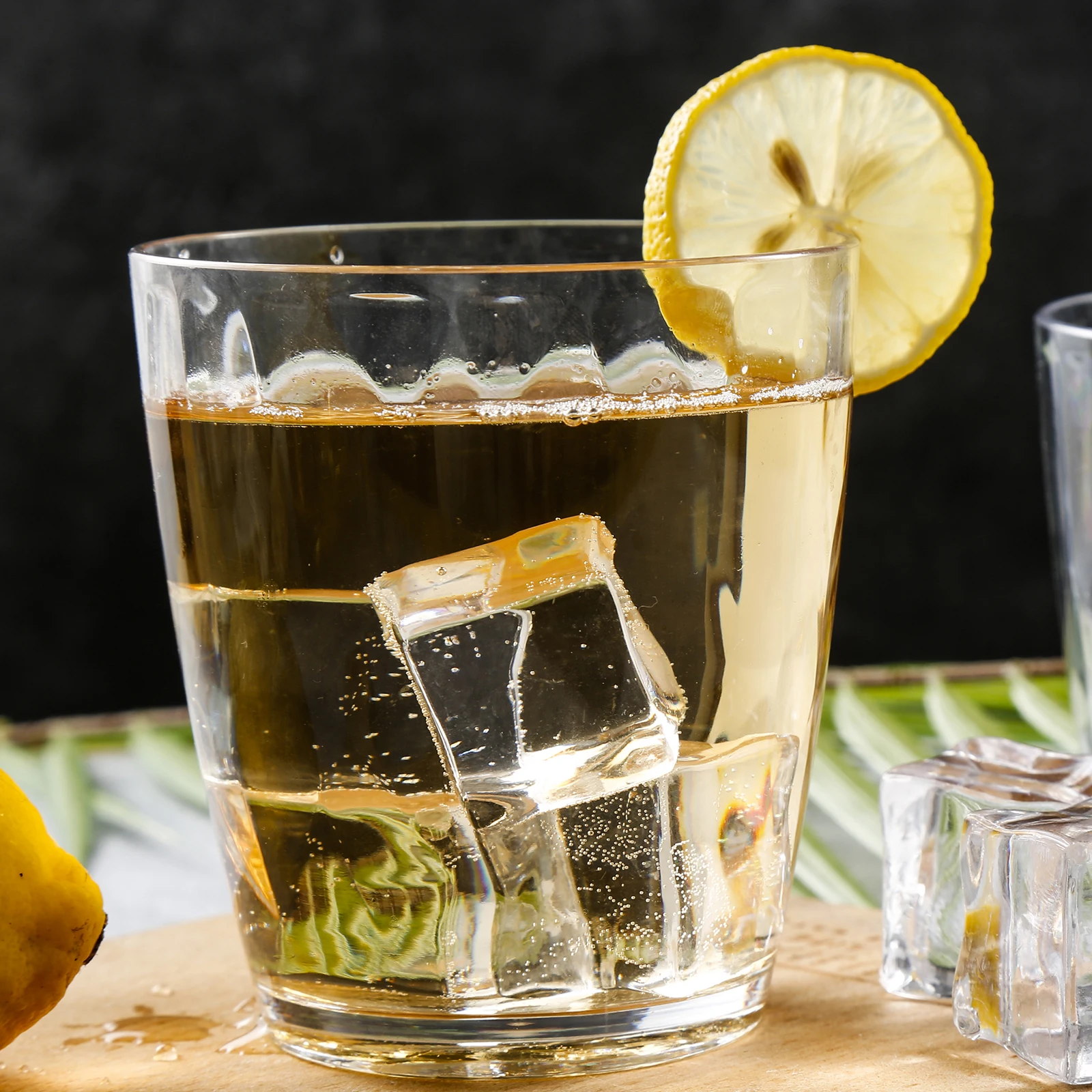 MICHLEY Tritan BPA-FREE Cocktail Glass Dishwasher Plastic Flute Red Wine Glass Wine Drinkware