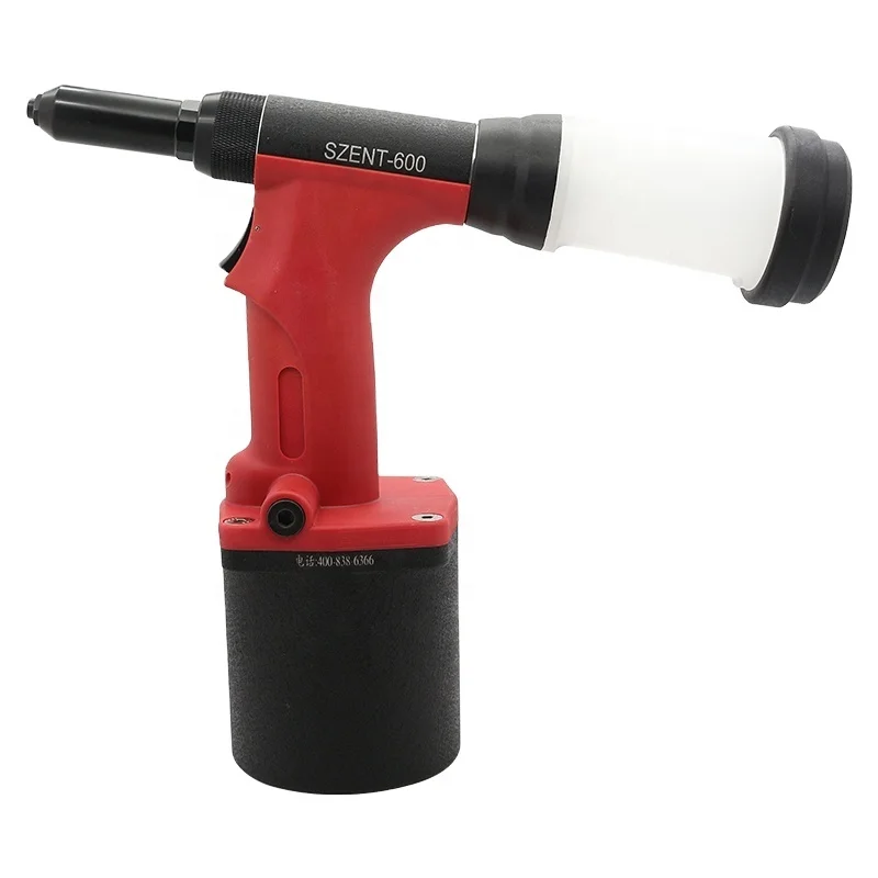 SZENT-600 4.0-6.4mm Air Rivet Gun Strong Pulling Force Aluminum Stainless Steel Blind Rivets Hydraulic Pneumatic Riveting Tools