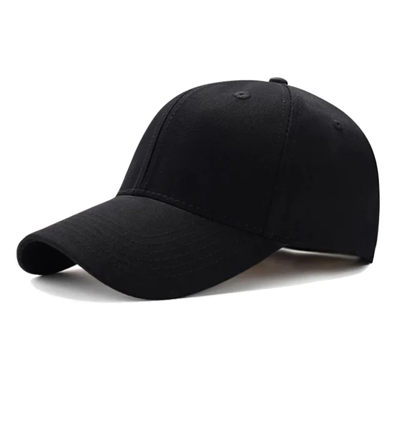 Wholesale Classic Dad Hat Unisex High Quality Basic 6 Panel Curved Brim Adjustable Outdoor Sports Baseball Caps For Men