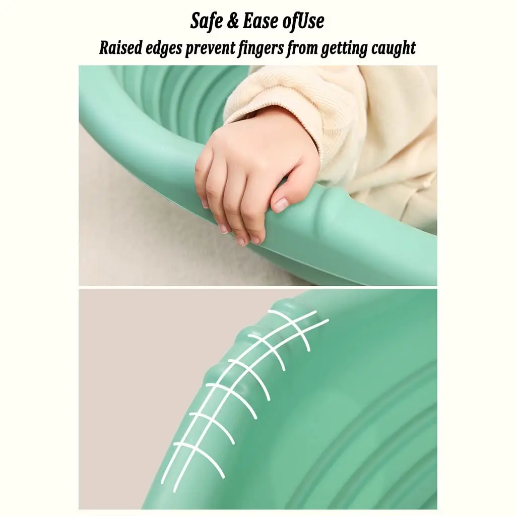 Kids Balance Wobble Disk, Sensory Training Rocking Board Indoor Outdoor Play Equipment for Kids, Max Load 220lb Rotating Disc