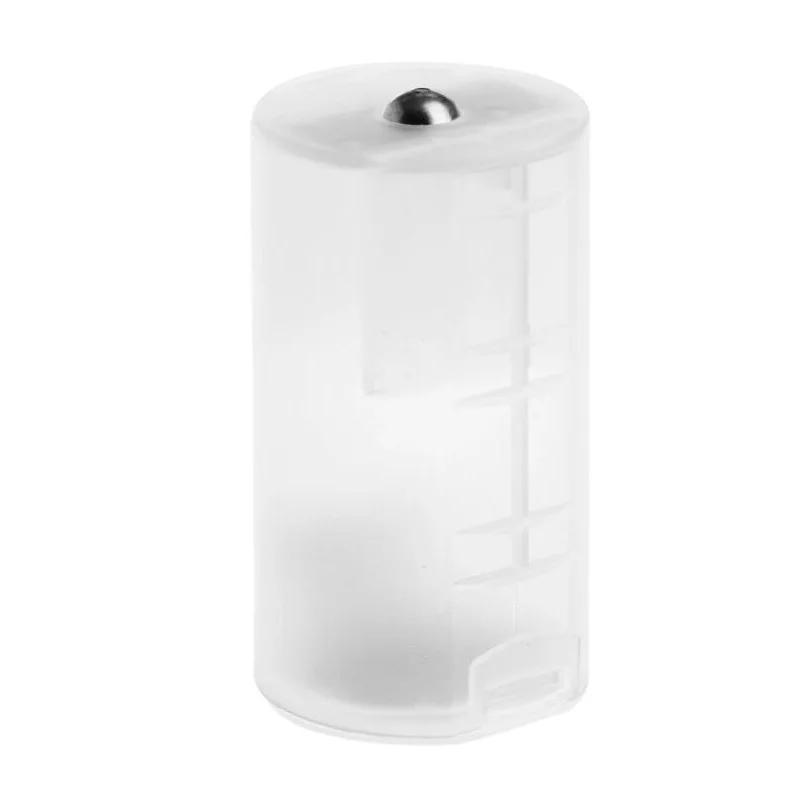 Excellent Quality 2 AA To D Size Battery Holder Converter Adapter Switcher Plastic Case Box