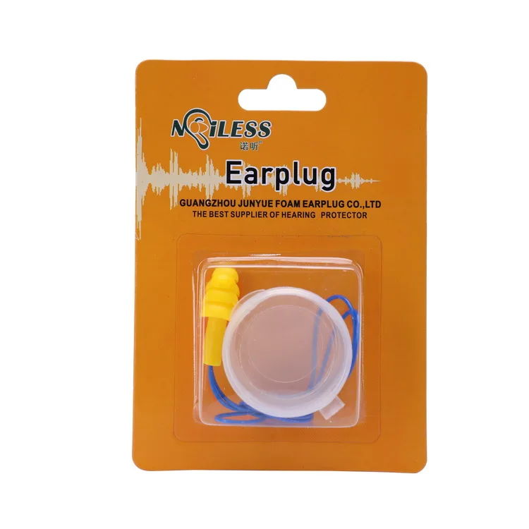 
TPR ear plugs earplugs with blister packing protective earplug noise reduction 