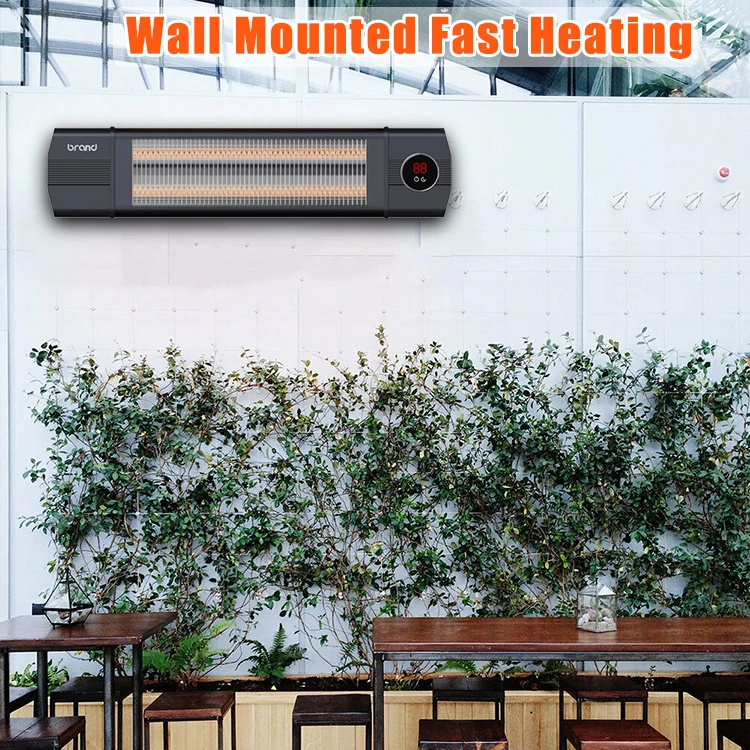 Outdoor Patio Warmer 1500W Freestanding Electric Space Heater Wall Mounted Heater Infrared Heater