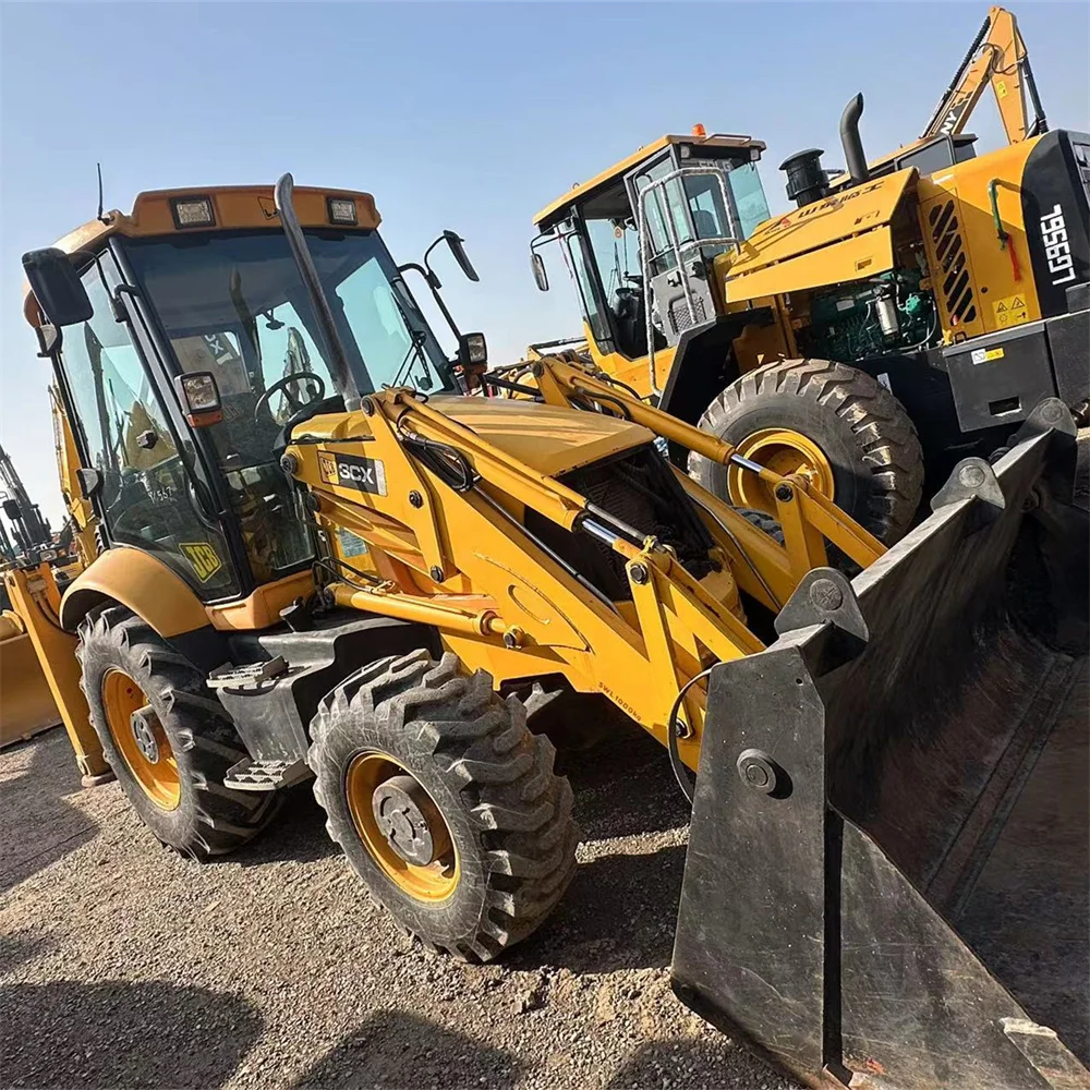 Caterpillar высшего качества JCB3XC usedJCB3XC Подержанные большие мини-экскаваторы-погрузчики прямые продажи с завода колесные экскаваторы