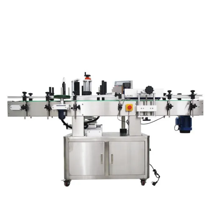 Automatic Honey Jar Label Applicator Round Bottle Labeling Sticker Machine