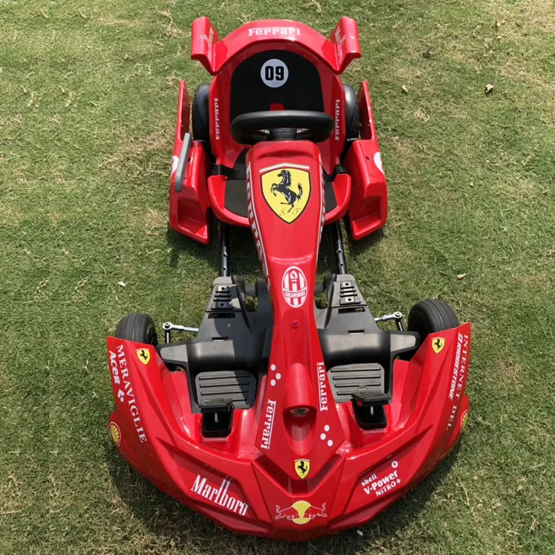 off road 10 inch electric go kart dual motor go karting with replaceable battery 54v