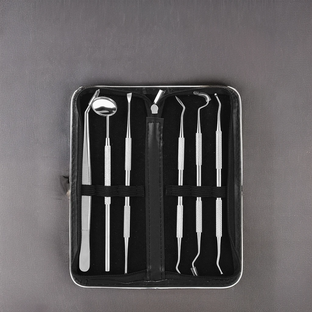 Best Quality 6pcs Dental Examination Set Multi-Purpose Oral Hygiene Equipment for Cleaning & Filling Teeth