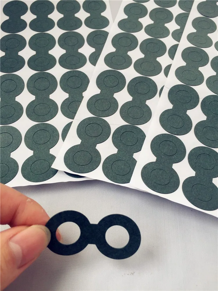 18650 Die Cut Fish Paper Electrical Insulation Lithium Battery Insulation Gasket Barley Paper Tape
