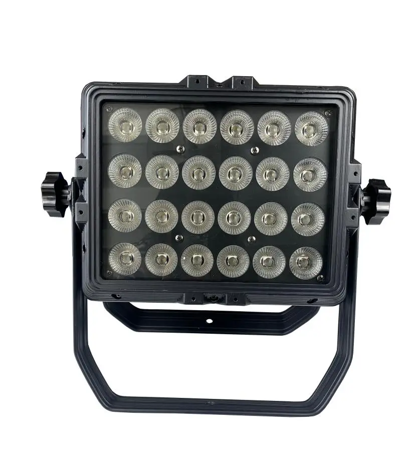 Outdoor Ip 65 Dmx 512 24 pcs rgbw 4 in 1 10w leds outdoor led lights wall washer
