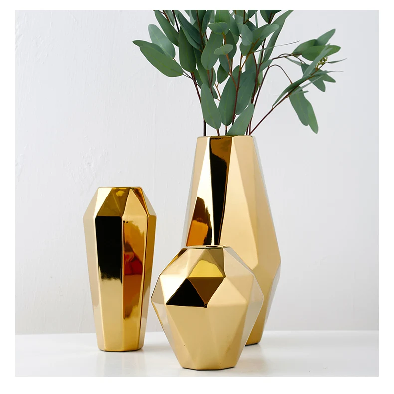  Retail modern fancy ceramic decoration flowers vase