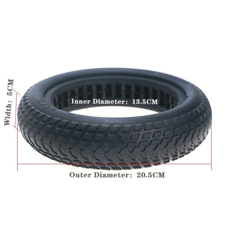 New Image 8.5 Inch Scooter Part Solid Tire Anti-Explosion Tire Replacement Wheel For Xiaomi MI M365 M365 PRO Scooter Tyre