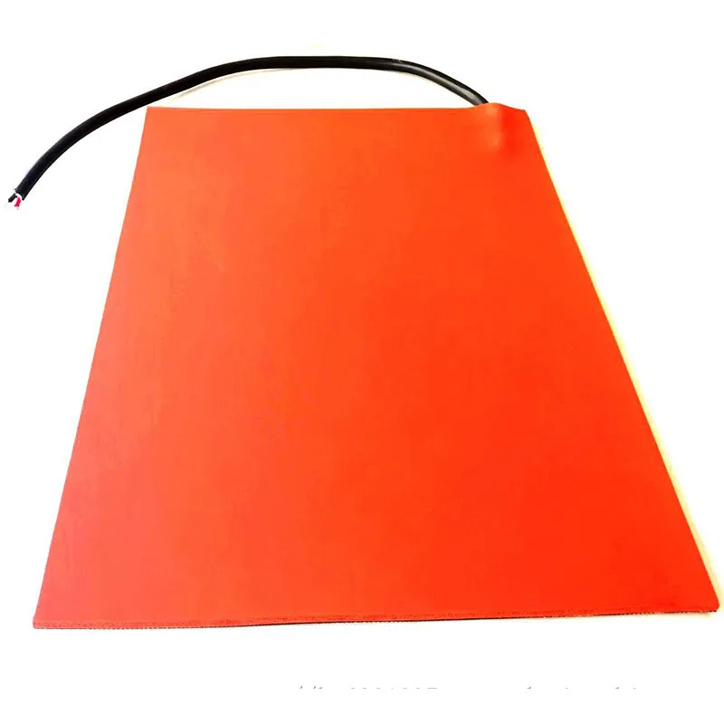 12V/24V Electric Flexible Silicone Rubber Heater Heating Pad/Mat/Bed/blanket with 3M Adhesive
