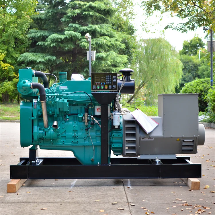 CCS Certificated Boat Use Powered By Cummins 120kw Marine Diesel Generator 150kva