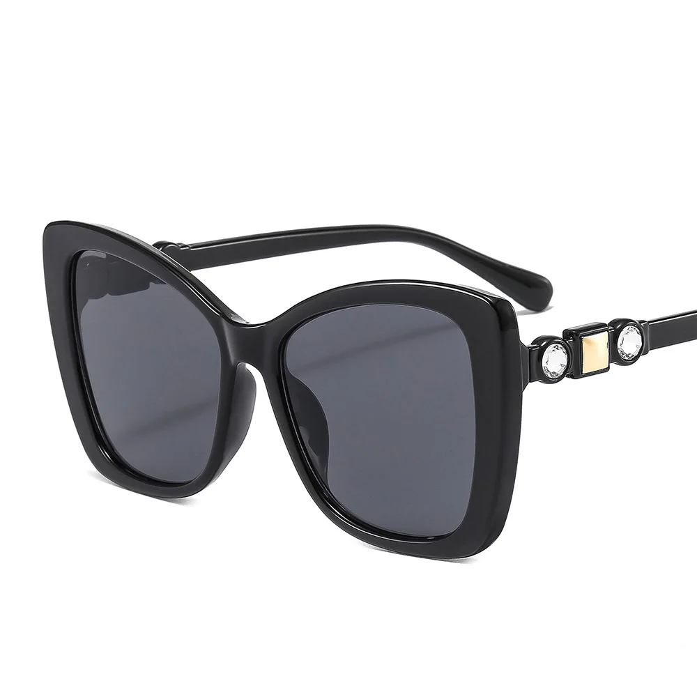 Wholesale Promotional Cheap Sunglasses Plastic Custom Logo Private Label Uv400 Women Square Outdoor Luxury Big Sunglasses