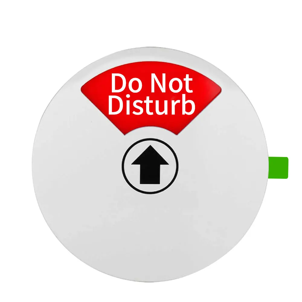 SUNNUO Office Conference Sign  5 Inch Round Turntable White Privacy Sign Suitable For Office Meeting Room  Accept Customization