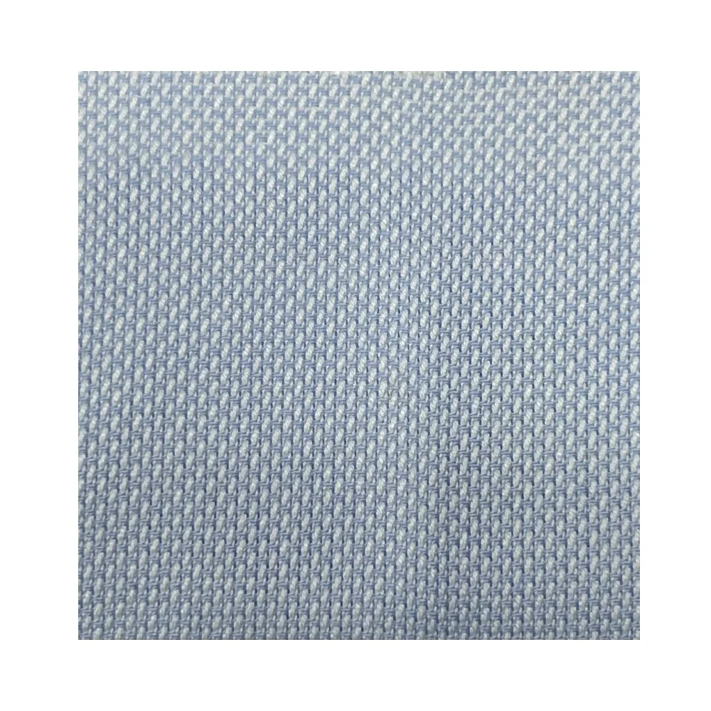 2024 New design woven solid color liquid ammonia wrinkle free  cotton blend dyed fabric for men formal shirts