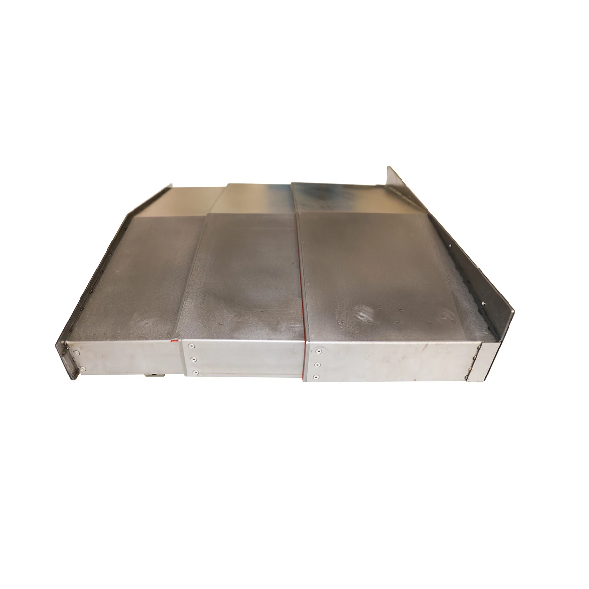 Krius Incremental Telescopic  Steel Plate  CNC Machine Protect Guide Way Guard Shield