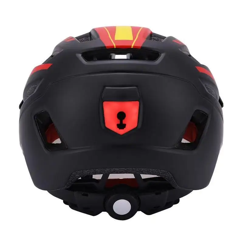 lightweight bicycle helmet road bike safety helmets with wind mirror and lamp light