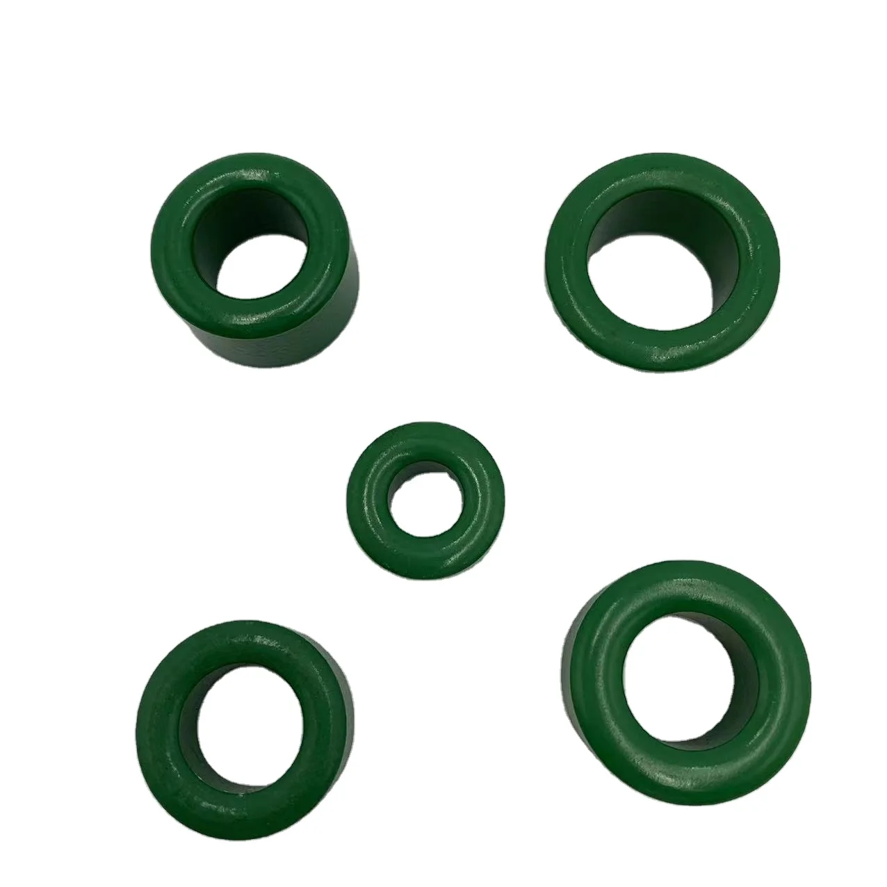 Iron dust core toroidal inductor