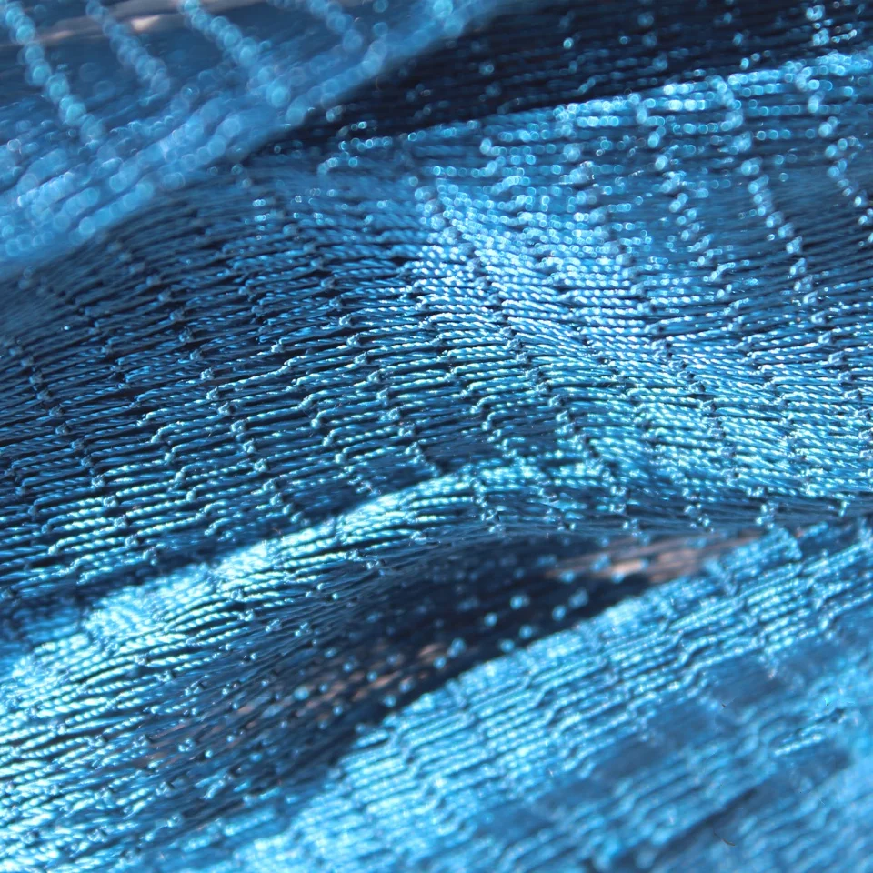 High Strength Bule Nylon Multifilament Fishing Net Small Mesh Polyester Multifilament Knotted Net Trawl net