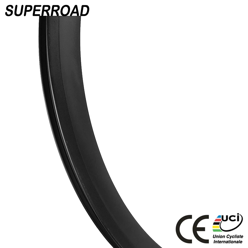 
Wider Carbon Bicycle Wheels 25*38 T700c Tubeless Toray Full Carbon Road Bike Rims For Secure Riding 