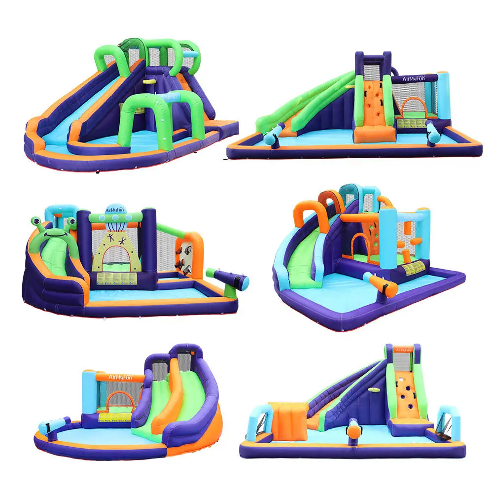 Factory Manufacturer Bouncer Jumping Bouncy Castle For Kids Carnival Inflatable Rainbow Bounce House Outdoor Form China