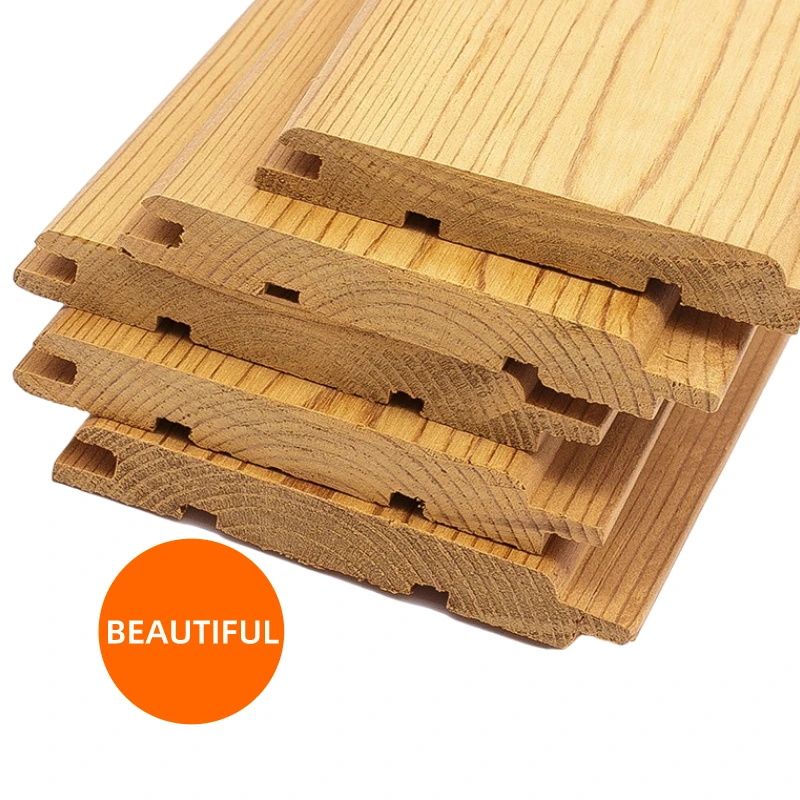 Wooden House Walls Material Quick Easy Install Timber Wallboard Wall Panel