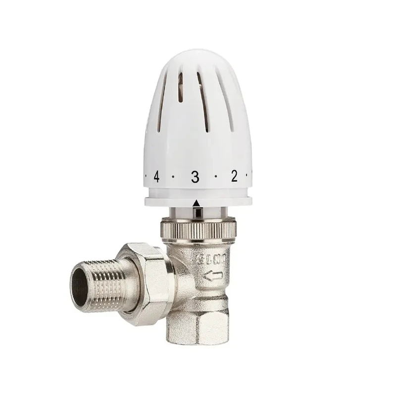 BAIYILUN radiator trv underfloor heating accessories brass cupper radiator valve for water heating radiators