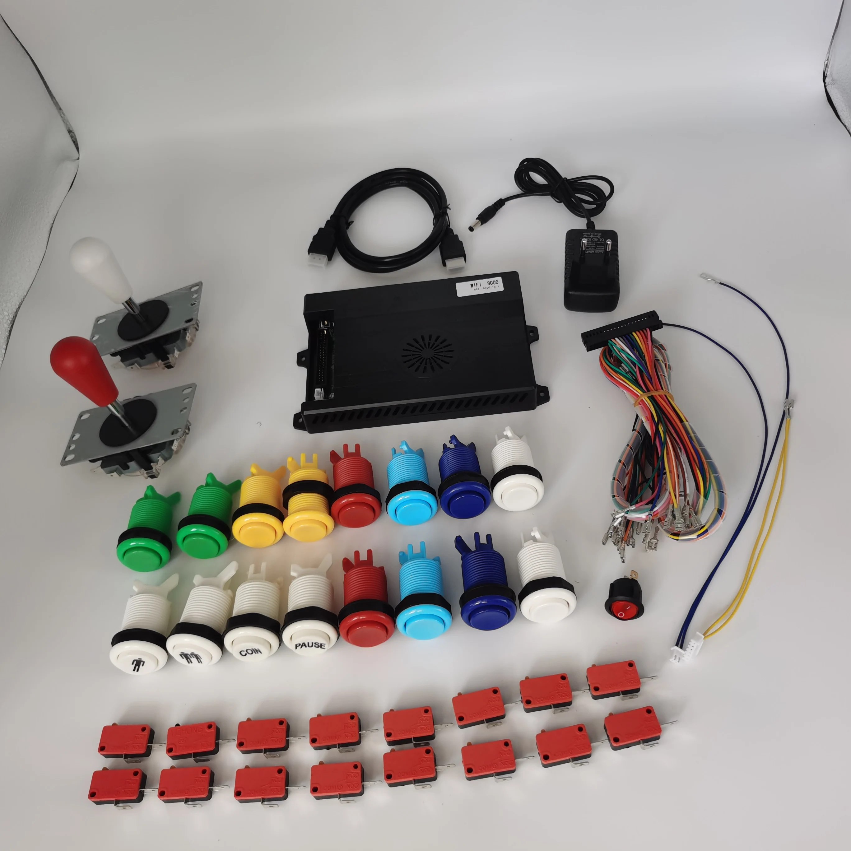 Аркадная монета ретро Pandora Сага EX Box 10000 в 1 3D DIY Kit Wi-Fi видео игра для 2 игроков