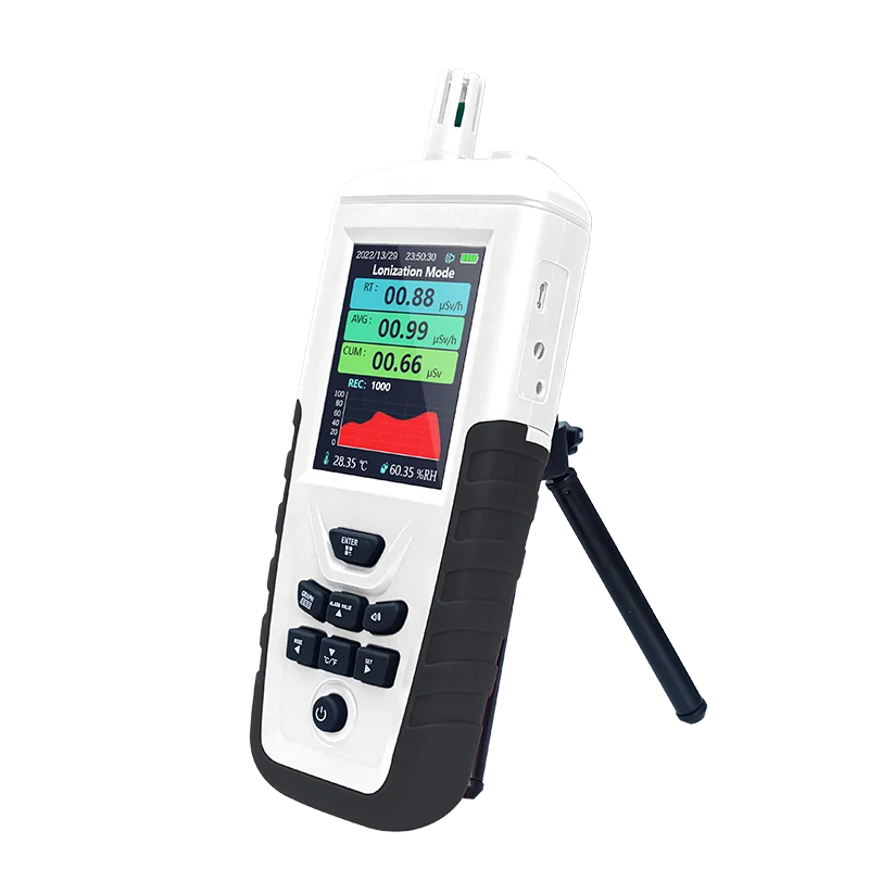 DEYI TC-8500 radiation detector gs 2  gq nuclear radiation detector emf meter radiation detector with data download by PC