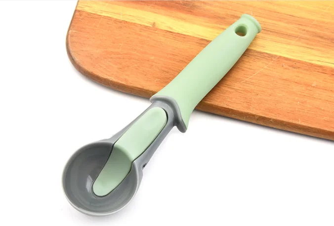 oem wholesale Comfortable Handle plastic spoon Ice Cream Scoop