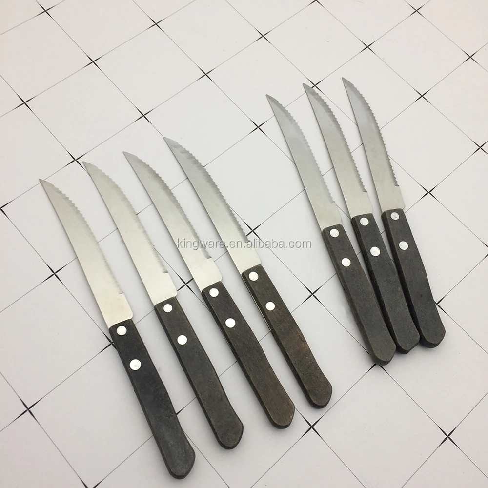 Cooking tools gadgets professional chef kitchen knife paring dinner set tableware stainless steel steak knife sets