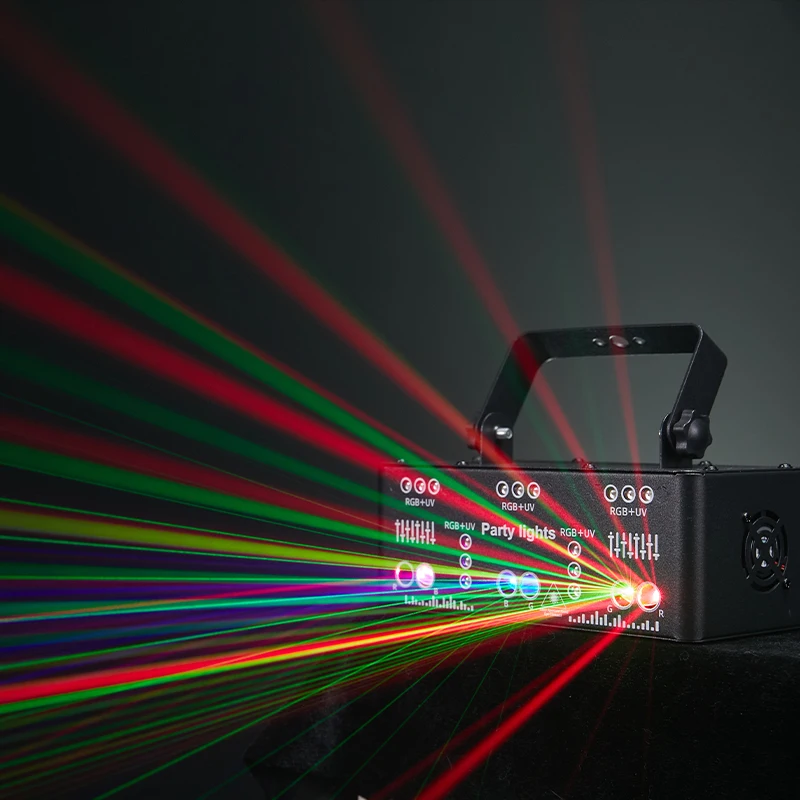 DMX-512 светодиодная диско-лазерная подсветка 21 глаз