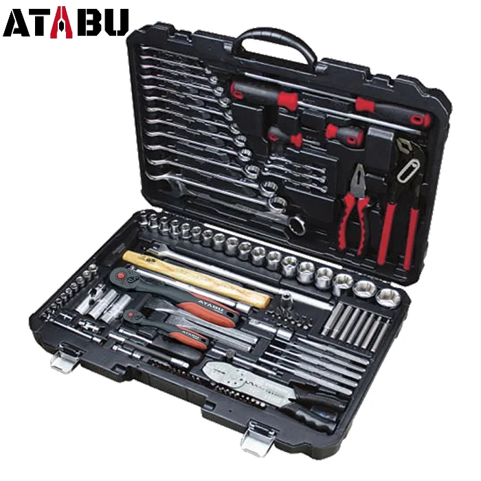ATABU Factory Direct Price 145 PCS 1 4 1 2 Dr Tool Set High Standard Auto Household Repair Kit