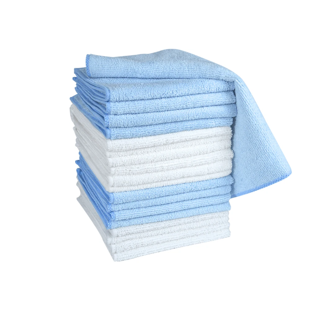 Высококачественные Универсальные салфетки из микрофибры пользовательские для чистки кухонных