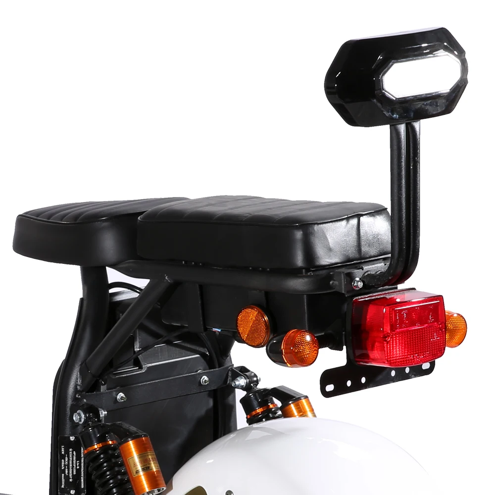 Retail price 1500W 60V Import China Fat Tire Scooter Food Delivery Electric 2 Wheel Electric Scooter With Two Seat