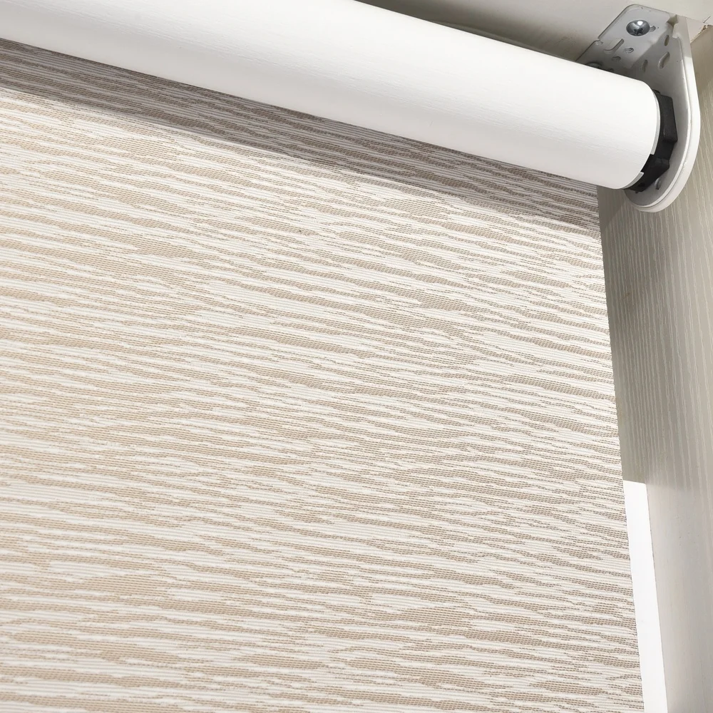 
Manufacturer Of Oem battery drive electric Automatic blackout fabric roller blinds inside window for the living room curtain 