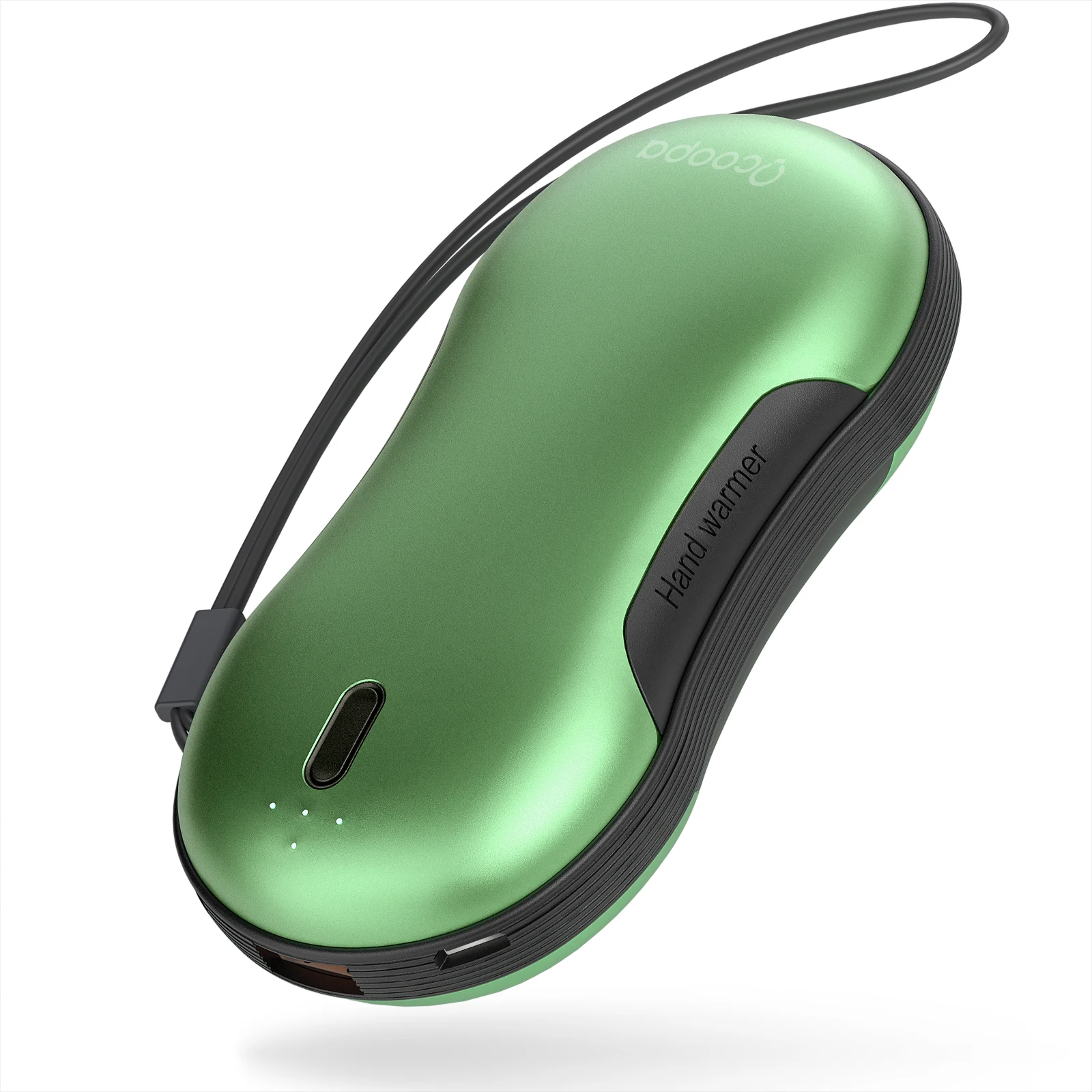 9000 мА/ч грелка для рук многоразового использования Power Bank портативный Электрический нагреватель Подарочная коробка мобильного USB заряжаемая ручная женщин и мужчин; Зимняя