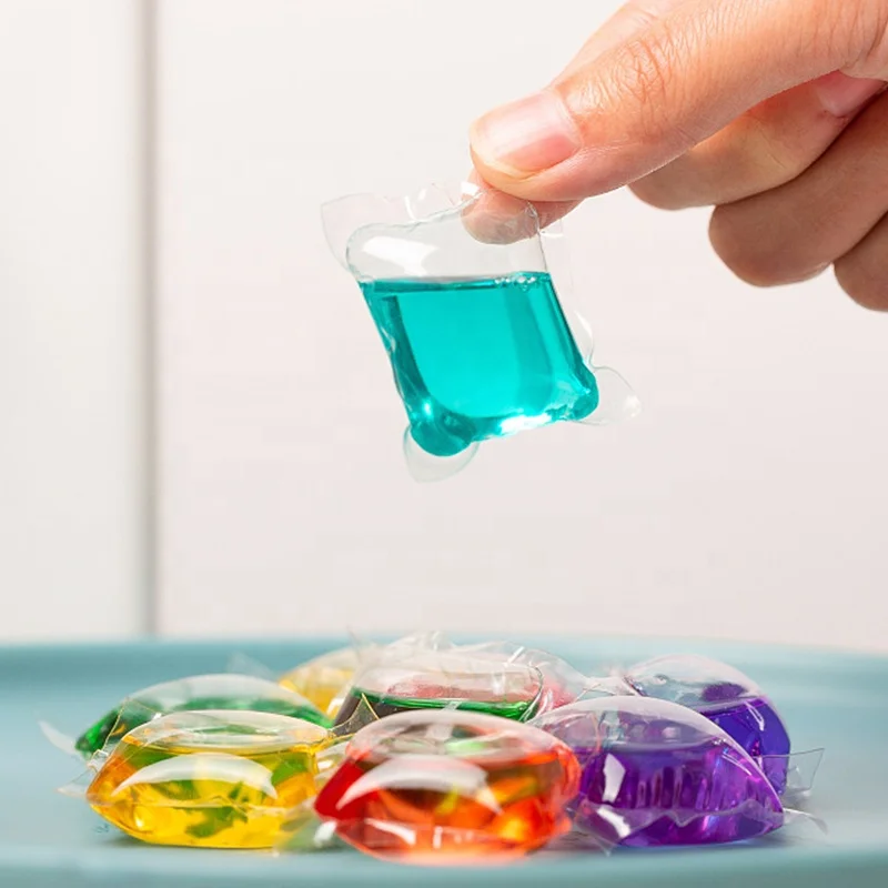 Factory Washing Laundry Detergent Pods Cruelty Free Laundry Condensate Beads Cleaning Clothes Enzymes Laundry Beads