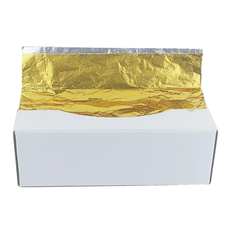 Wholesale new Colored Gold Aluminium Foil Household food wrap disposable pop-up aluminum foil sheet or rolls