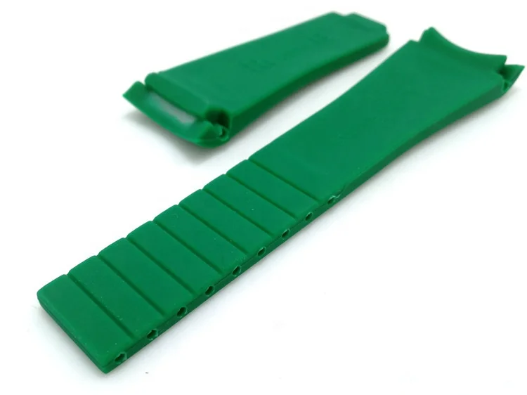 
Classical rubber watch band original stainless steel buckle 20mm silicone watch band 