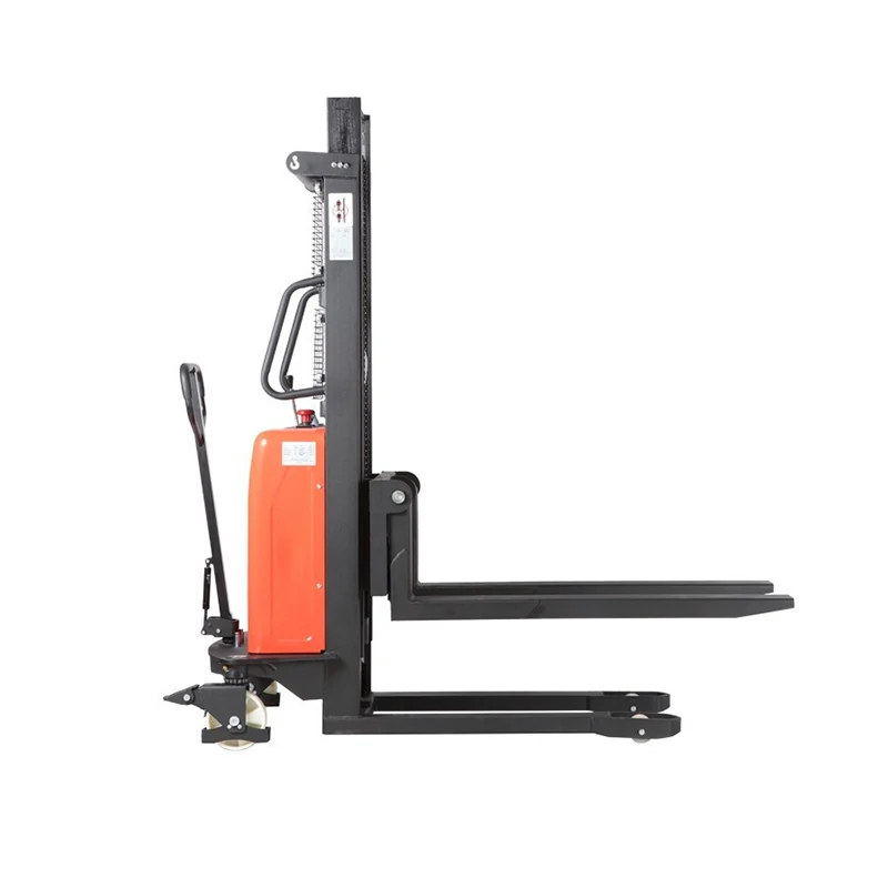 electric pallet stacker lift forklift 2 ton 1.5ton battery charger walkie semi electric stacker