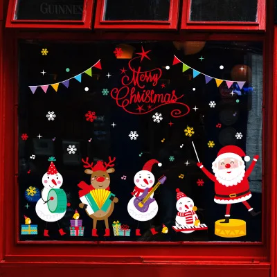 Christmas Window Cling sticker window Sticker PVC Vinyl Sticker Custom Unique Design