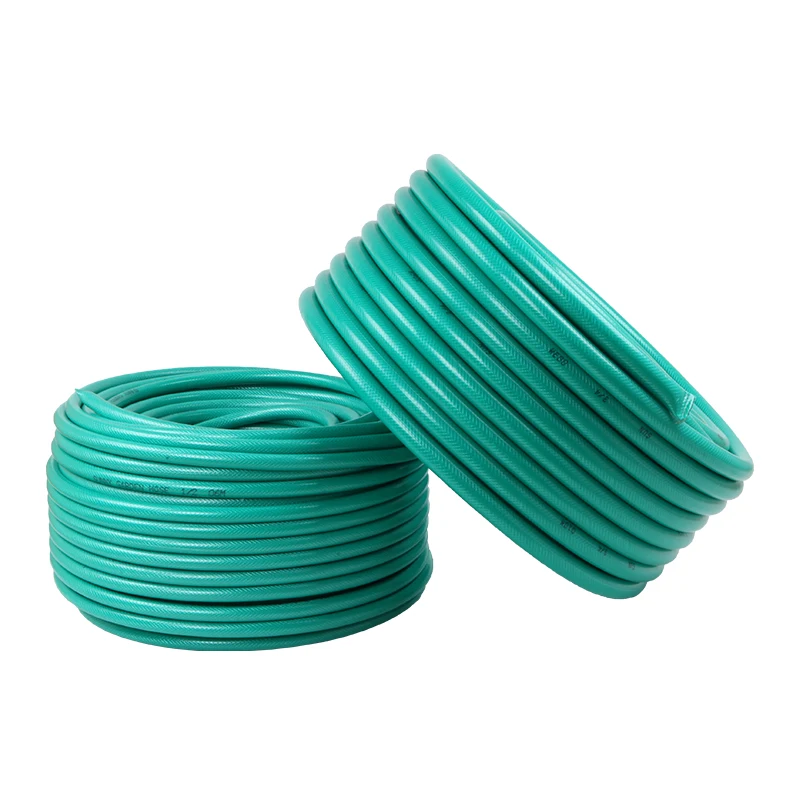 Factory Supply Plastic Soft Transparent Fuel Hose PVC Fiber Braided Reinforced Water Hose