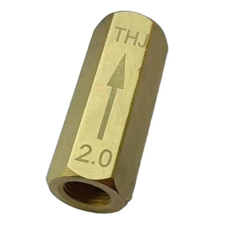 
Thread type brass alloy pneumatic exhaust one-way core check valve suction control valve/scv 