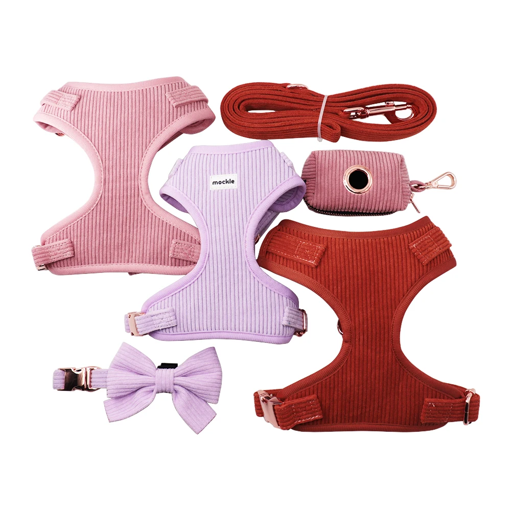 Регулируемая прочность высокое качество супермягкая Удобная Вельветовая Передняя D-образная Пряжка для собак