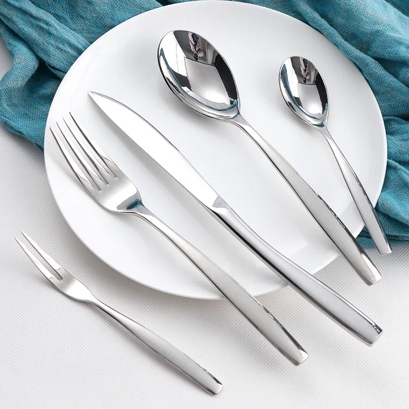 Bulk Gold Plated Stainless Steel Cutlery Set Kitchen Fork Spoon Knife Cutlery