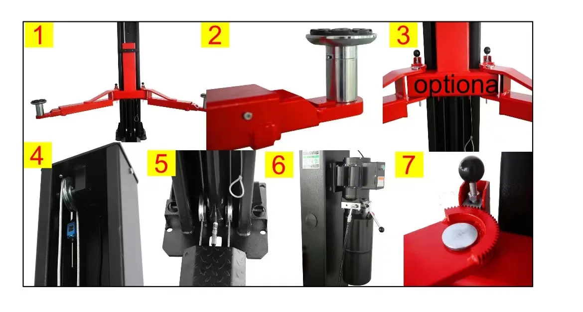 2 post car lifting ramp 4 tons YL140